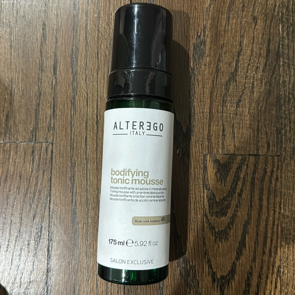alter ego bodifying tonic mousse 175ml